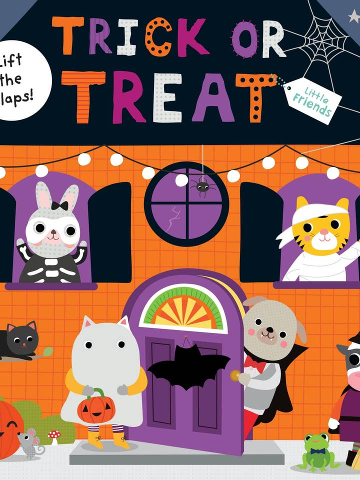 Little Friends: Trick Or Treat: A Lift-The-Flap Book for wholesale by Macmillan Publishers