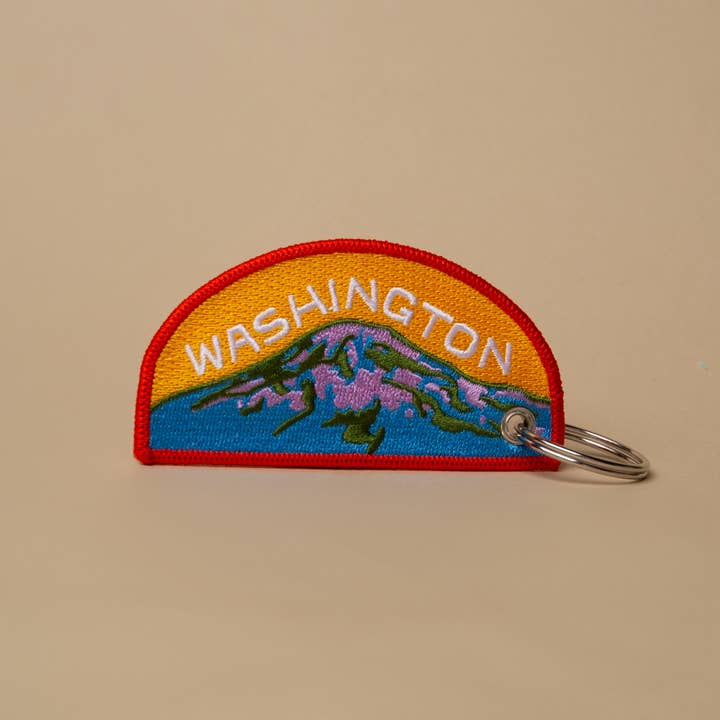 Tender Loving Empire - Wholesale Keychain - Unisex - Mt. Rainier Washington Patch Keychain2