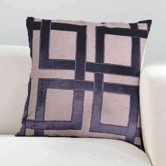 Embroidered Throw Pillow Cover 20"x20" for wholesale by Decozen