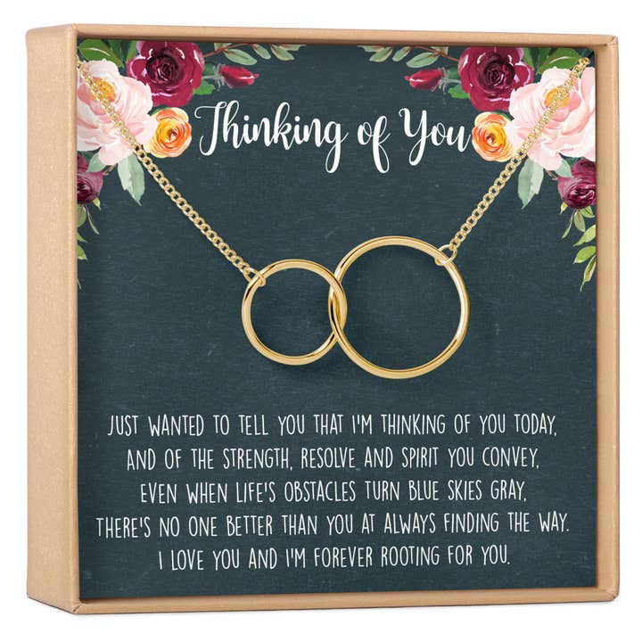Thinking of You Necklace for wholesale by Dear Ava