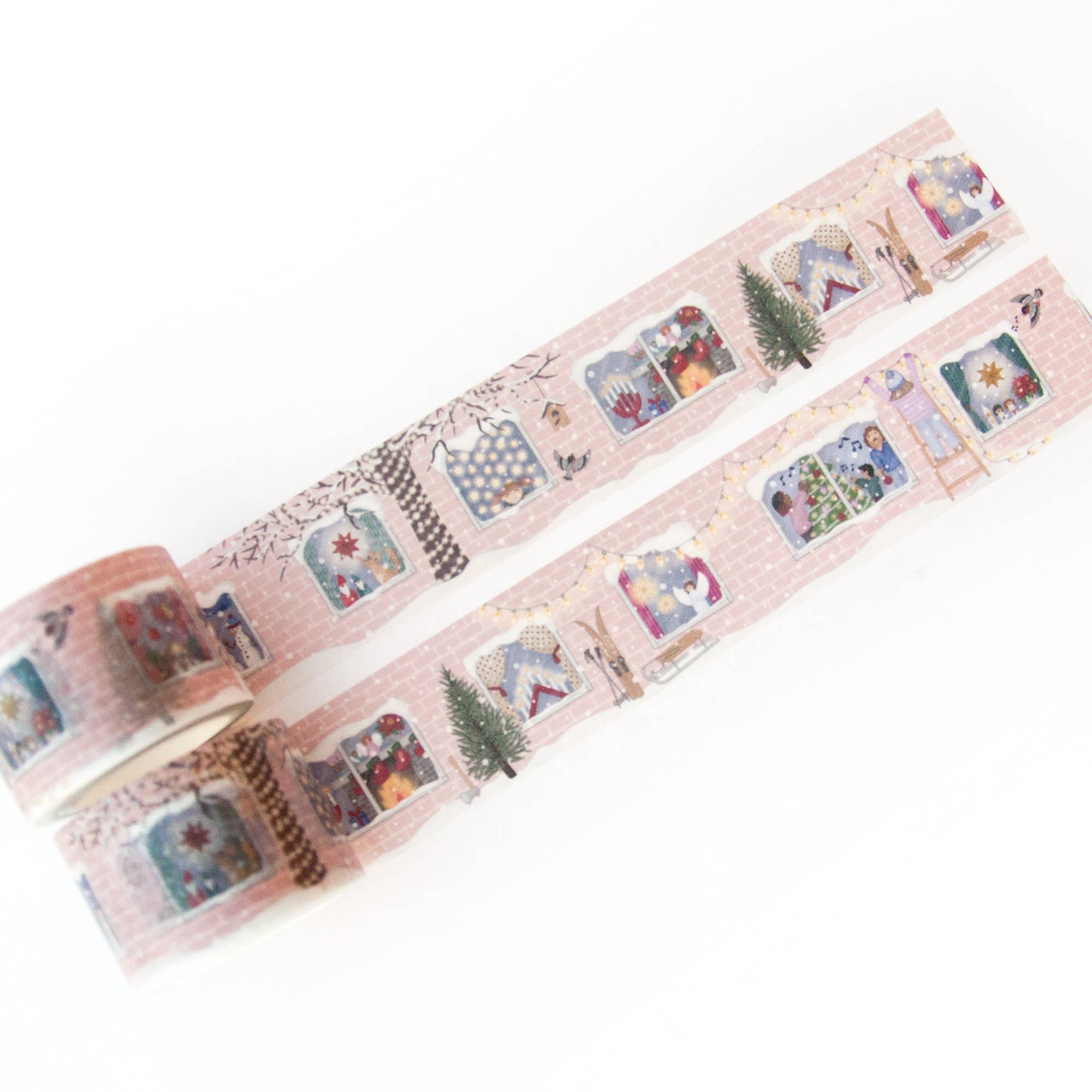 Willwa - Wholesale Washi Tape - Festive Holiday Windows Washi Tape4