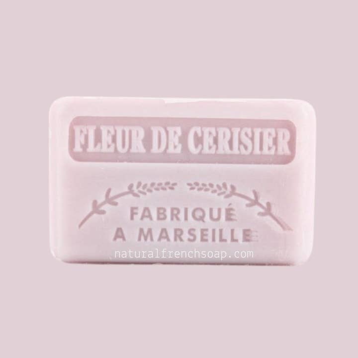 French Soap Wholesale - Wholesale Bar Soap - 125g Cherry Blossom Wholesale French Soap