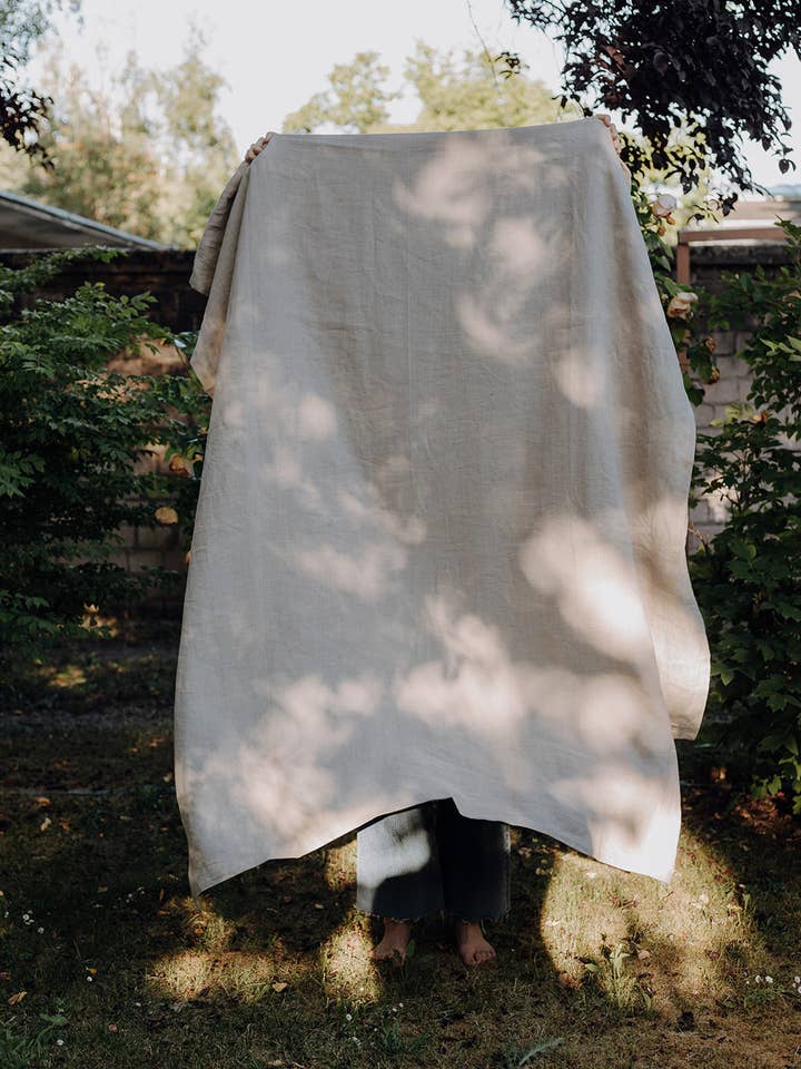 Bordsduk Tone, Natur – 320 cm för wholesale av Studio Cravo