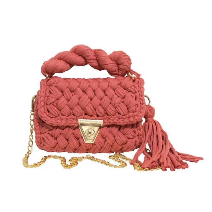 Elektra's Workshop - Wholesale Top Handle Bag - Women's - Crochet Bags Micro Bag10