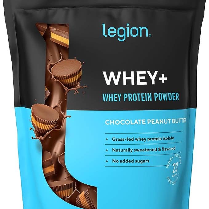 Legion Athletics, Inc. - Wholesale Protein/Superfood Powder - Legion Whey+ Chocolate Peanut Butter - 78 Serv