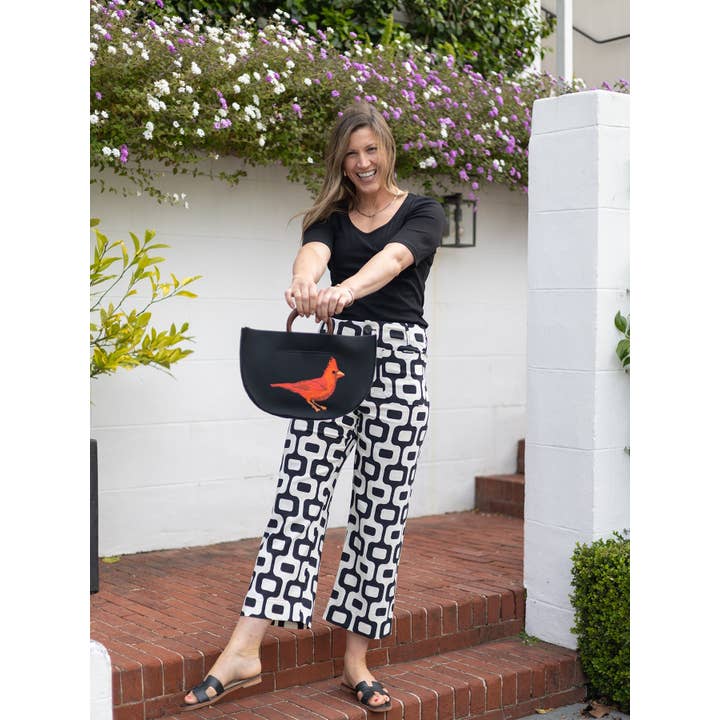 Lesley Evers - Wholesale Top Handle Bag - Women's - EVIE handbag Nothern Cardinal