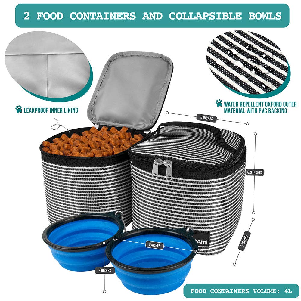 PetAmi – wholesale Pet carrier – Cat/dog – Deluxe Pet Travel Set Organizer Backpack43