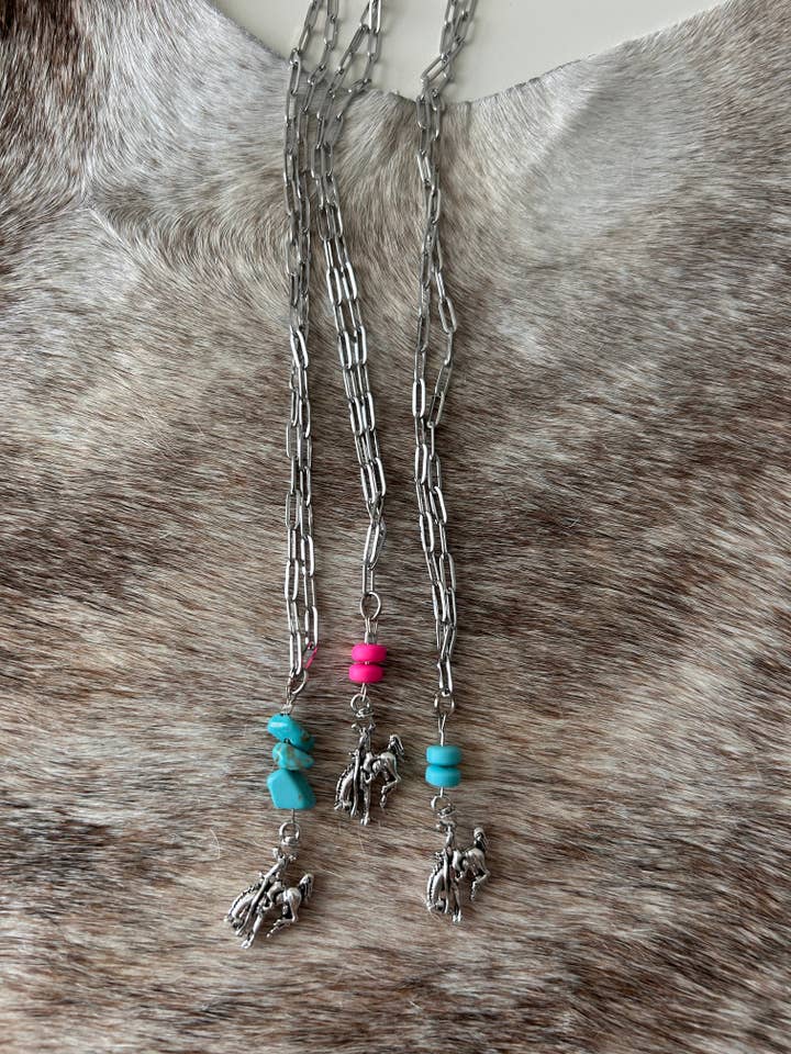 Bukin Horses Necklace for wholesale by Delanie Nicole
