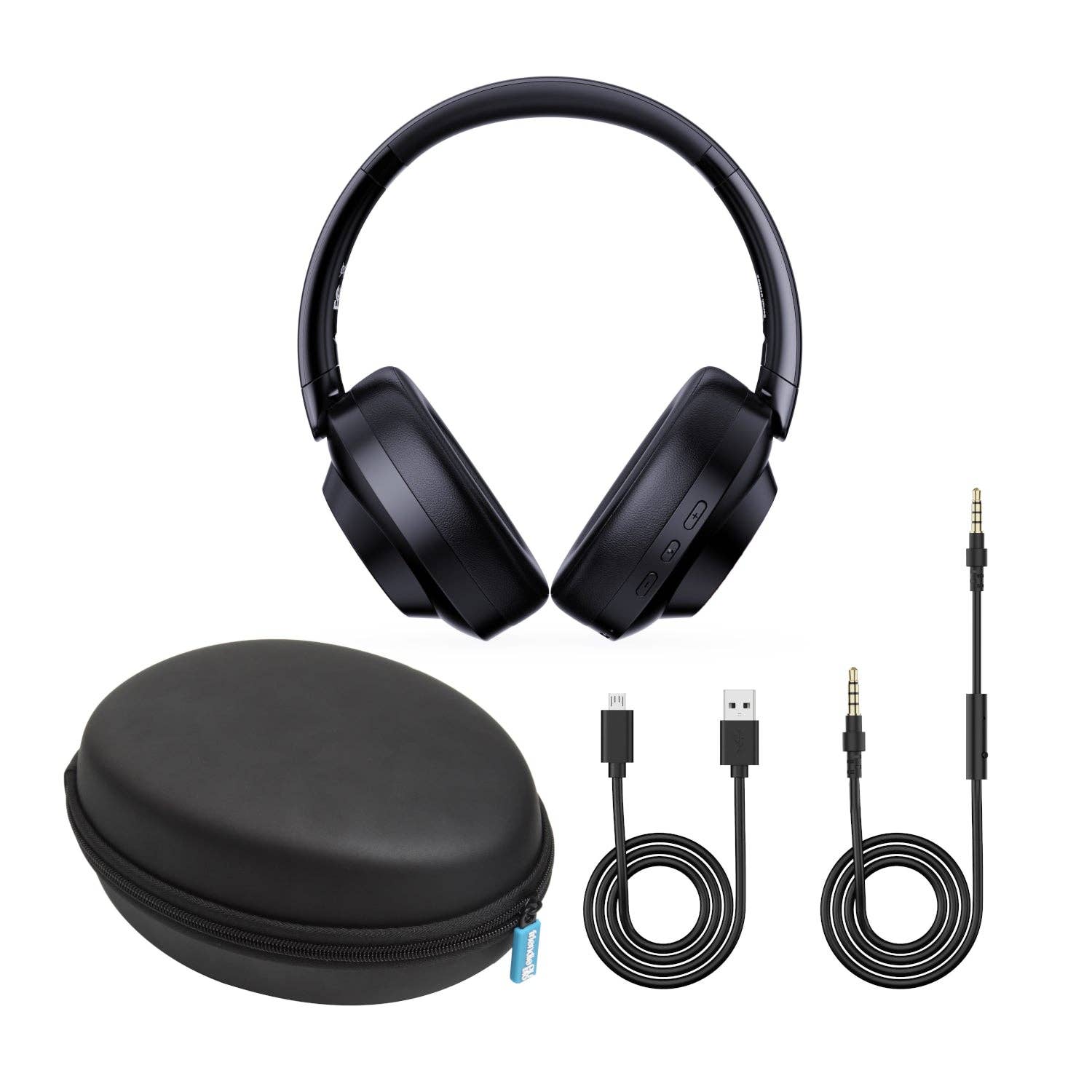 Friendie Pty Ltd - Venta al por mayor Auriculares - AIR PRO 5 ANC Negro Ónix Mate (Auriculares Inalámbricos Over Ear con Cancelación Activa de Ruido)6