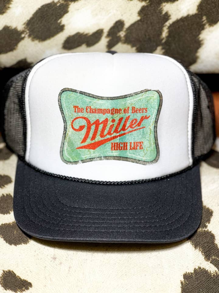 Türkisfarbener Miller Trucker für den Großhandel von Hill + Hyde&Co