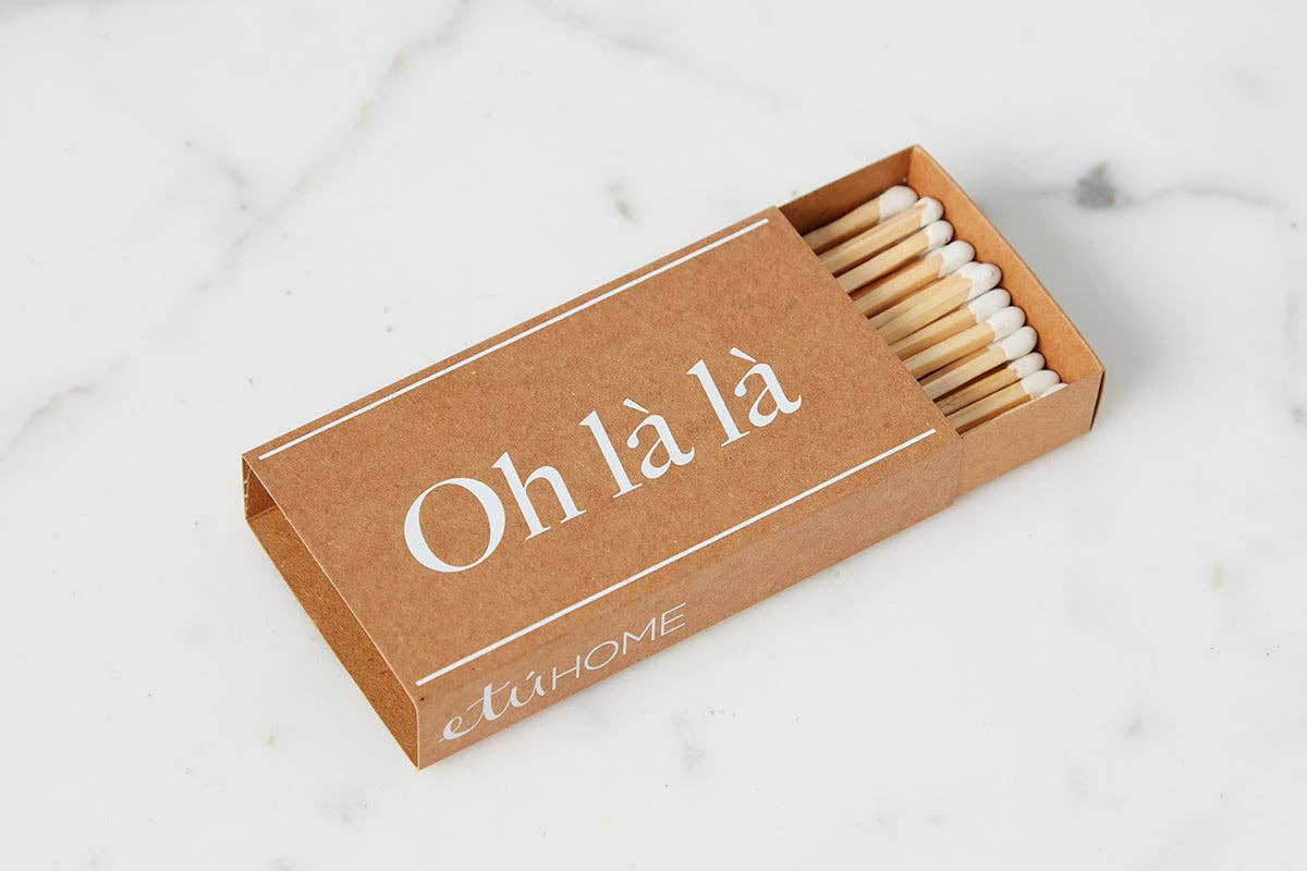 etúHOME - Wholesale Matches - Oversized Matches (Oh Dear / Oh là là)1