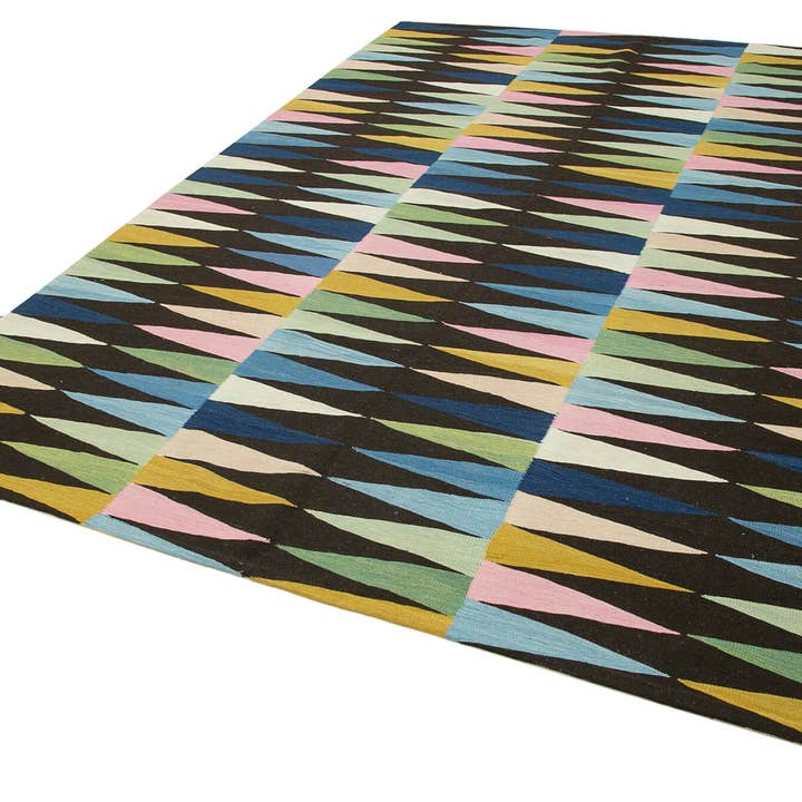 RUG N CARPET - Wholesale Area Rug - 8x10 Black Contemporary Area Rug - 269372