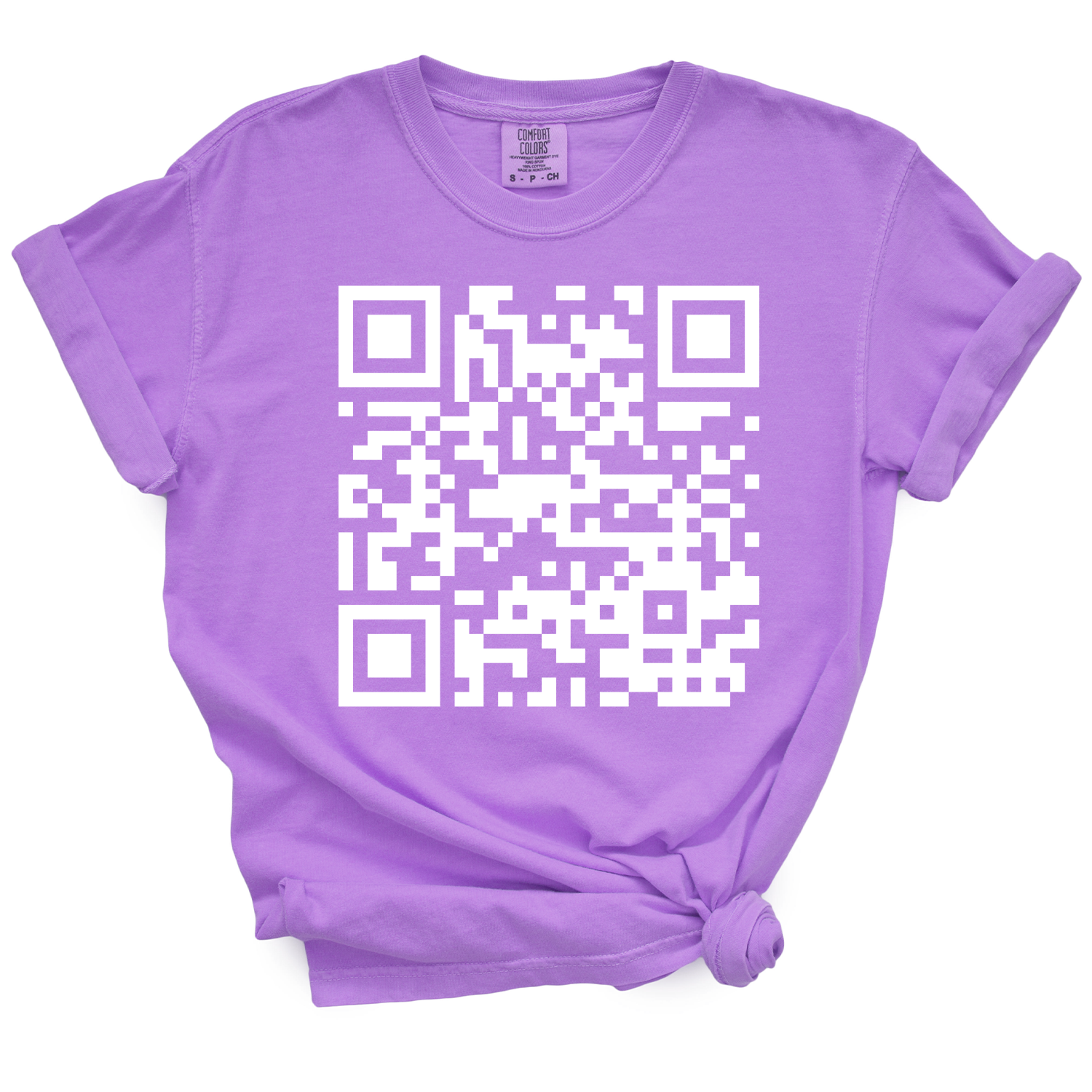 tcbco - Wholesale Screen Printed T-Shirt - Women's - Fuck You QR Code TShirt6
