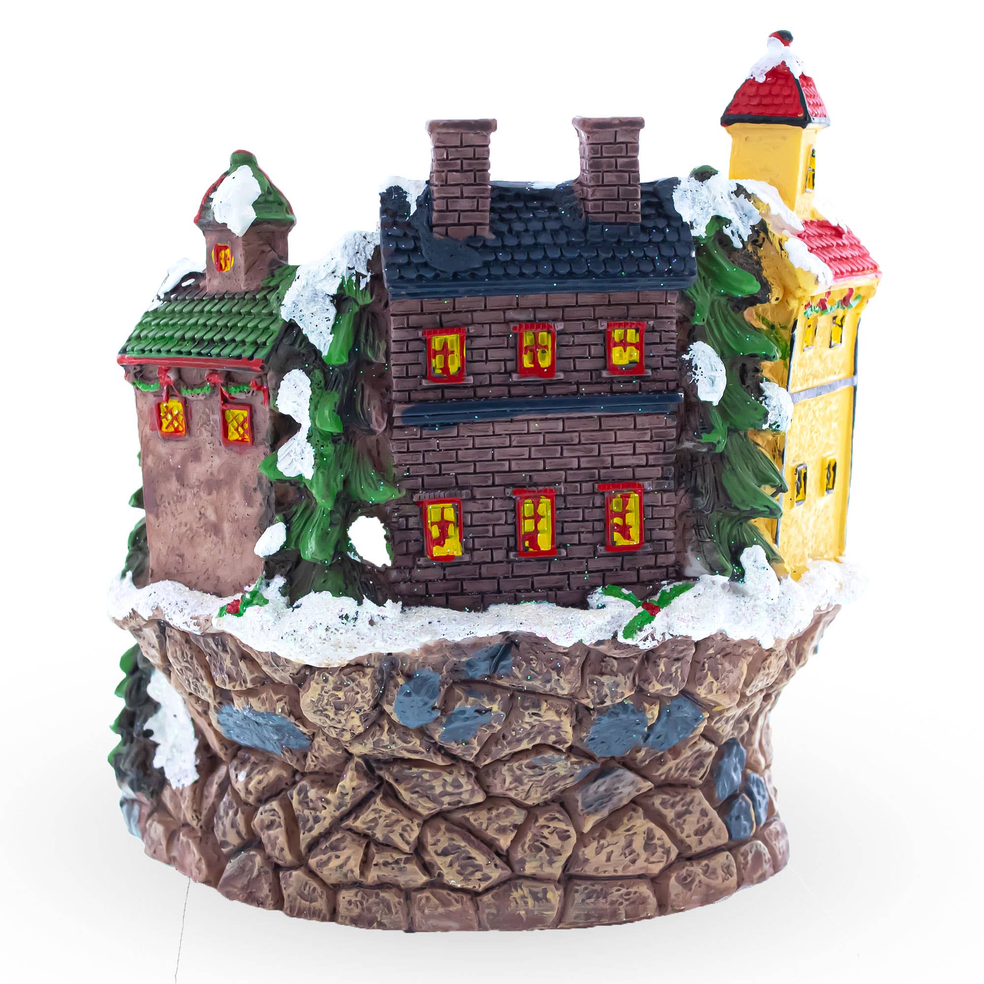 BestPysanky - Wholesale Decorative Figurine - Winter Village Skating Animated Musical Christmas Figurine4