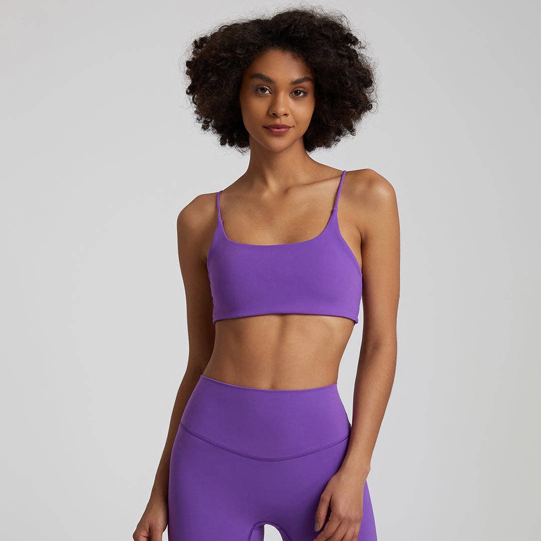 WONDERXFANS - Wholesale Sports Bra - Women's - Thin shoulder strap cross back sports bra29