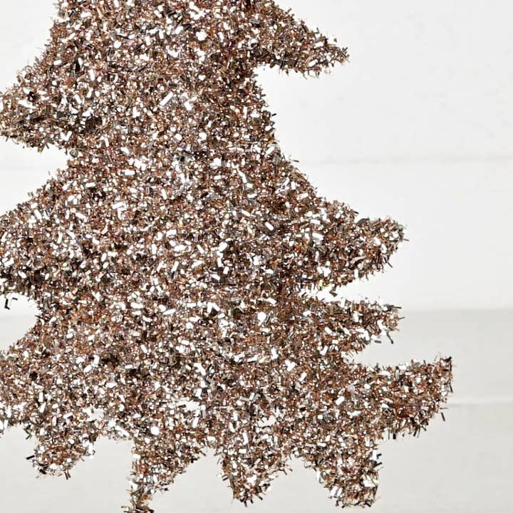 Holiday Depot Inc. - Wholesale Christmas Decoration - M32725-Grinch Fairy Tree in glittered tinsel-CHAMP (13in)