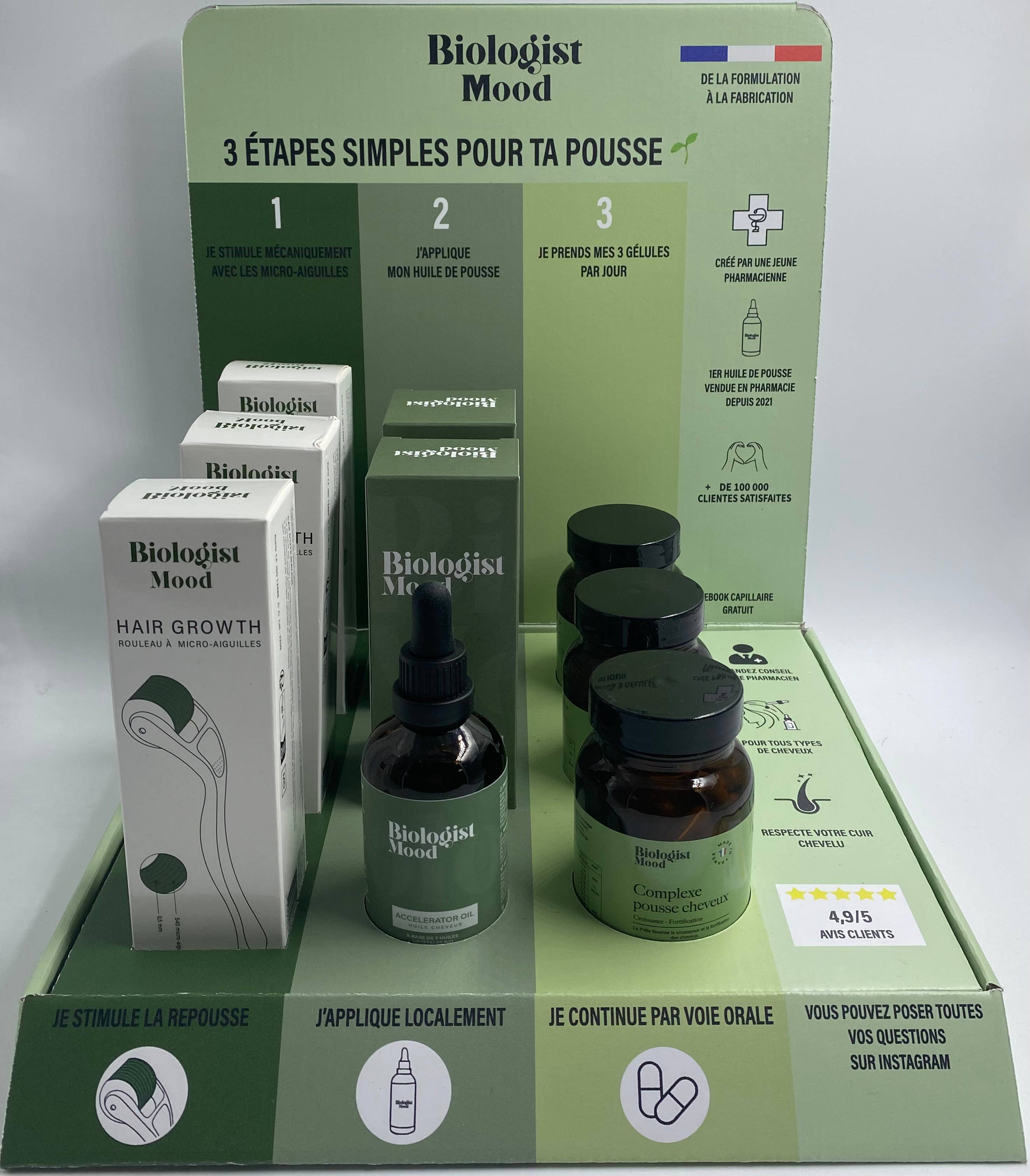 Biologist Mood - Wholesale Hair Oil - Implantation Biologist M - Hair Growth and Development