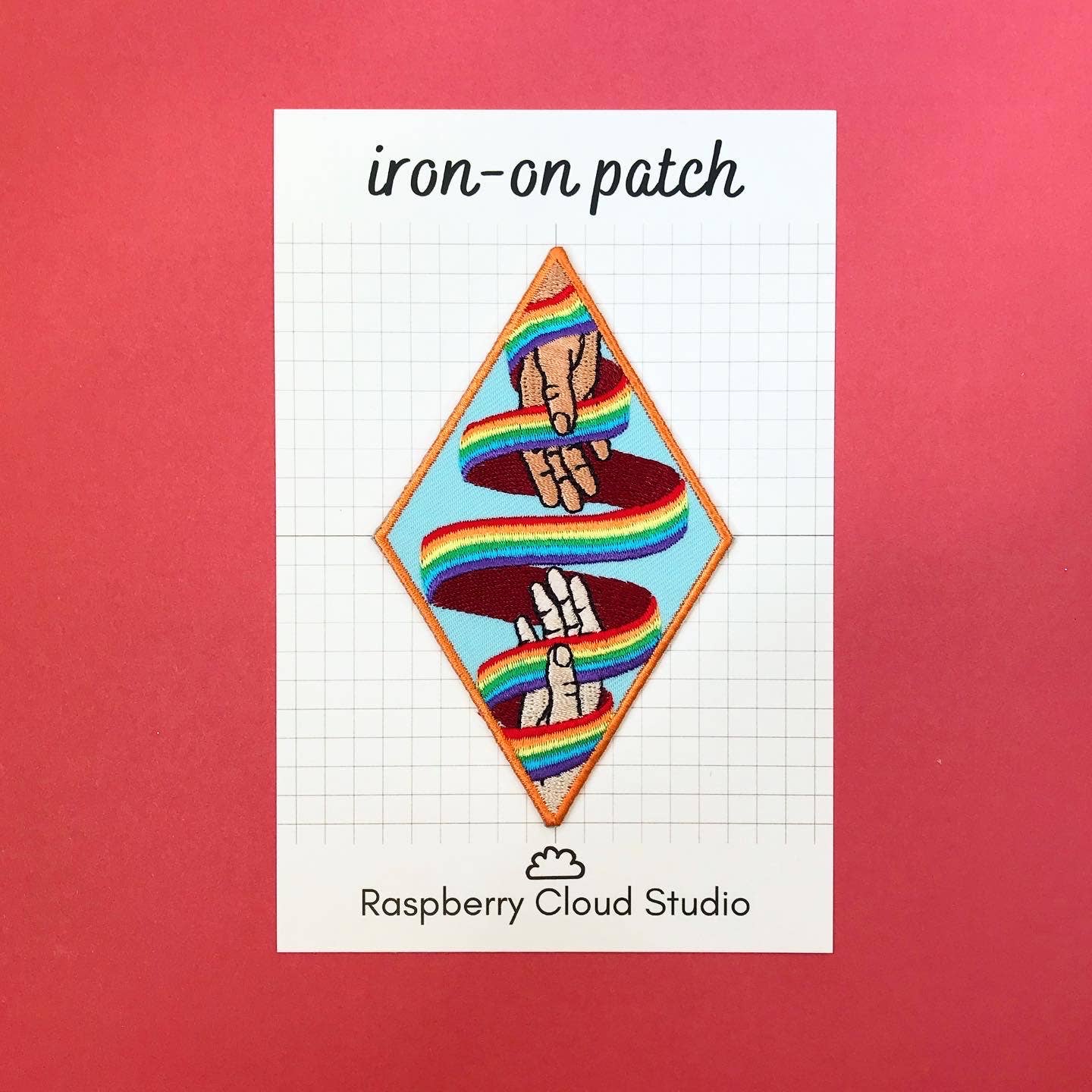 Raspberry Cloud Studio - Wholesale Patch - Rainbow Iron-On Patch LGBTQ Pride Jacket Backpack Patch1