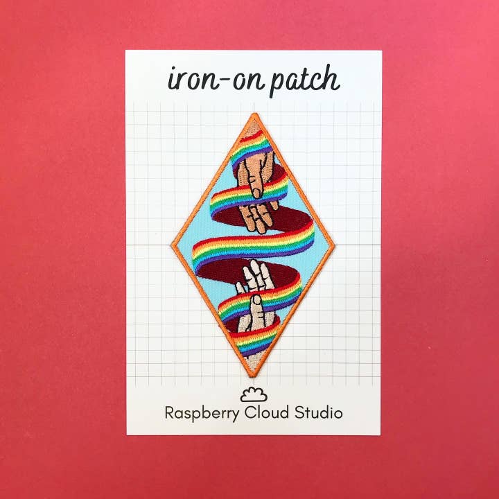 Raspberry Cloud Studio - Wholesale Patch - Rainbow Iron-On Patch LGBTQ Pride Jacket Backpack Patch1