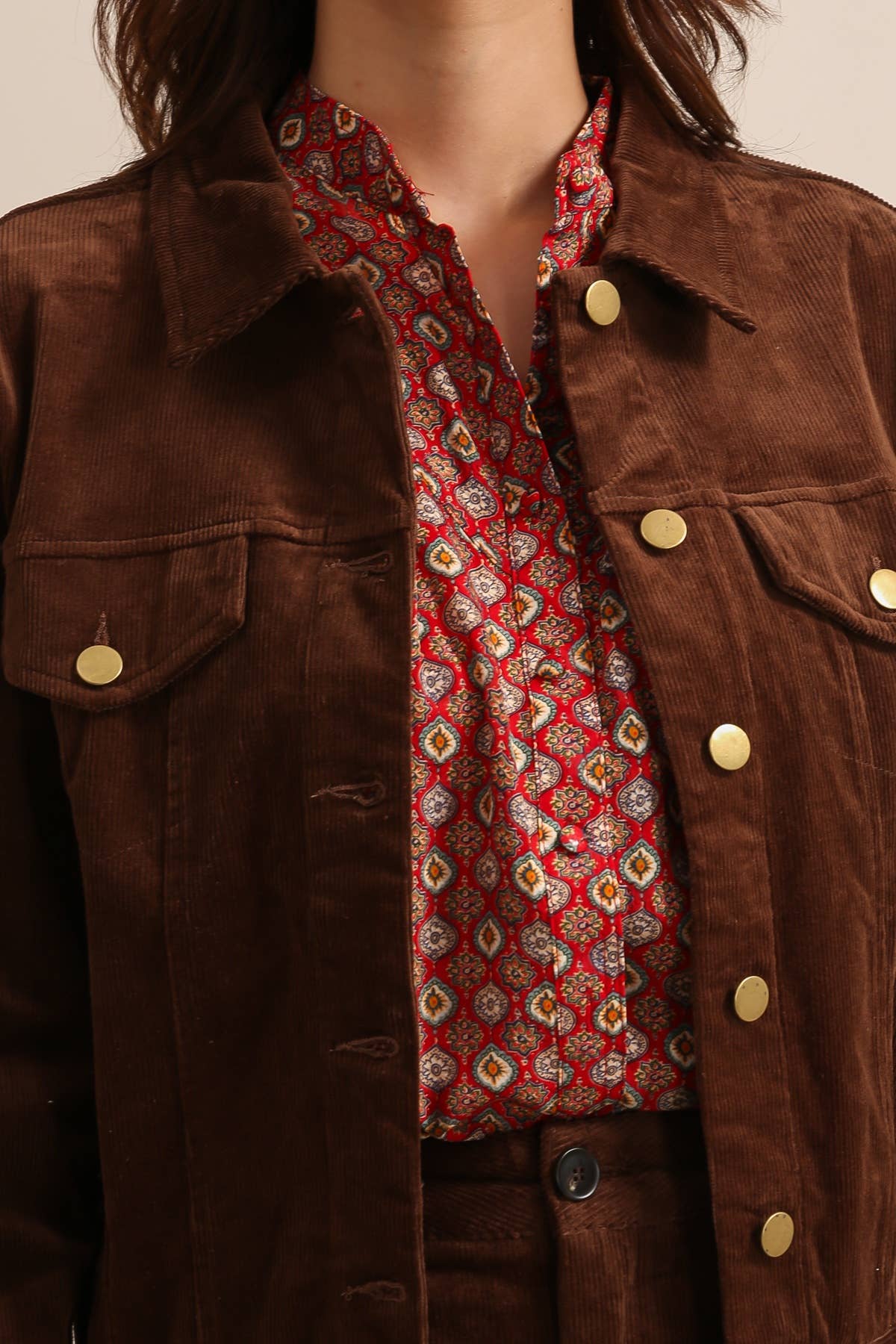 Daphnea - Wholesale Jacket - Women's - 5536 VELVET JACKET2