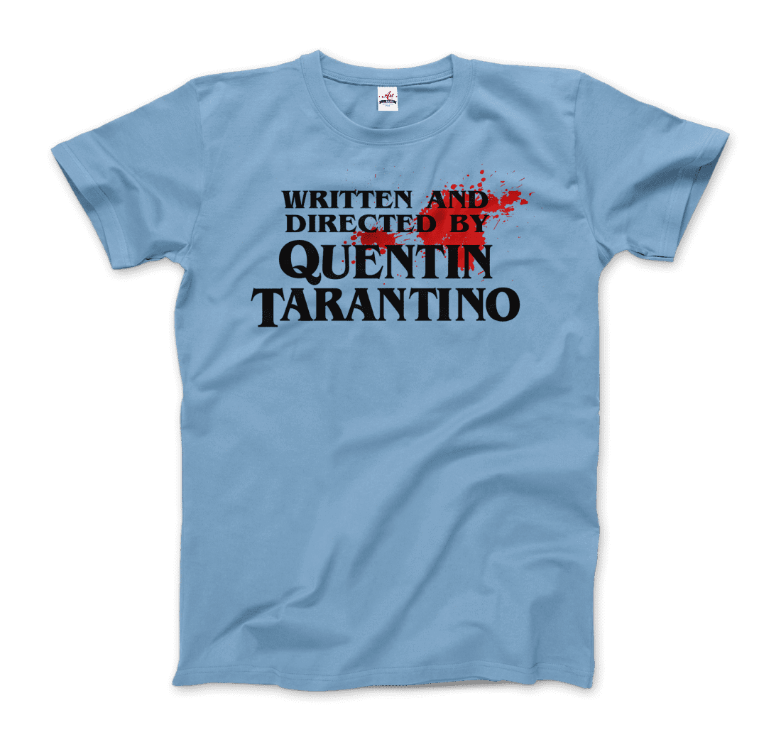 Art-O-Rama Shop - Wholesale Screen Printed T-Shirt - Women's - Written and Directed by Quentin Tarantino (Bloodstained) T-Shirt9