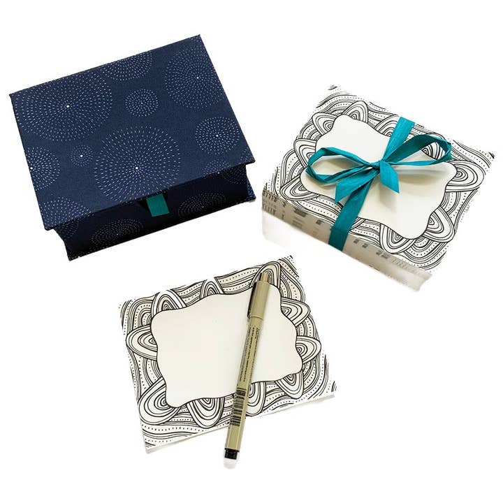 LOVELEEN®️ - Wholesale Stationery/Notecard Set - 'Star of my life' Note Card Box (w/ 100 coloring note cards)