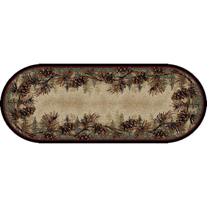 Mayberry Carpet & Rugs - Wholesale Area Rug - American Destination Mount Le Conte Lodge Area Rug