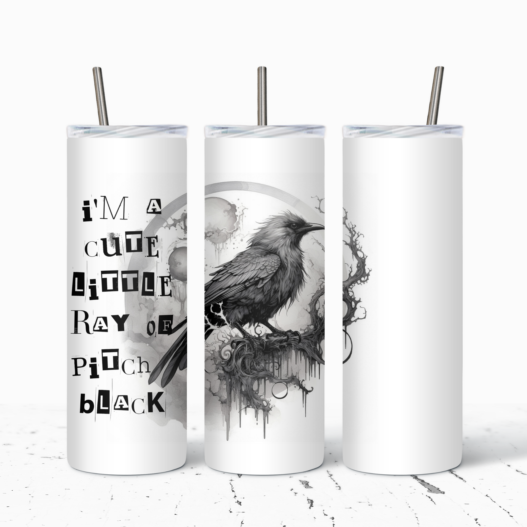 The Pretty Things - Wholesale Coffee Mug - I'm A Cute Little Ray Of Pitch Black2