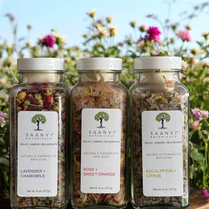 BATH SOAK GIFT SET- 3 Pack for wholesale by Saanvi Botanicals