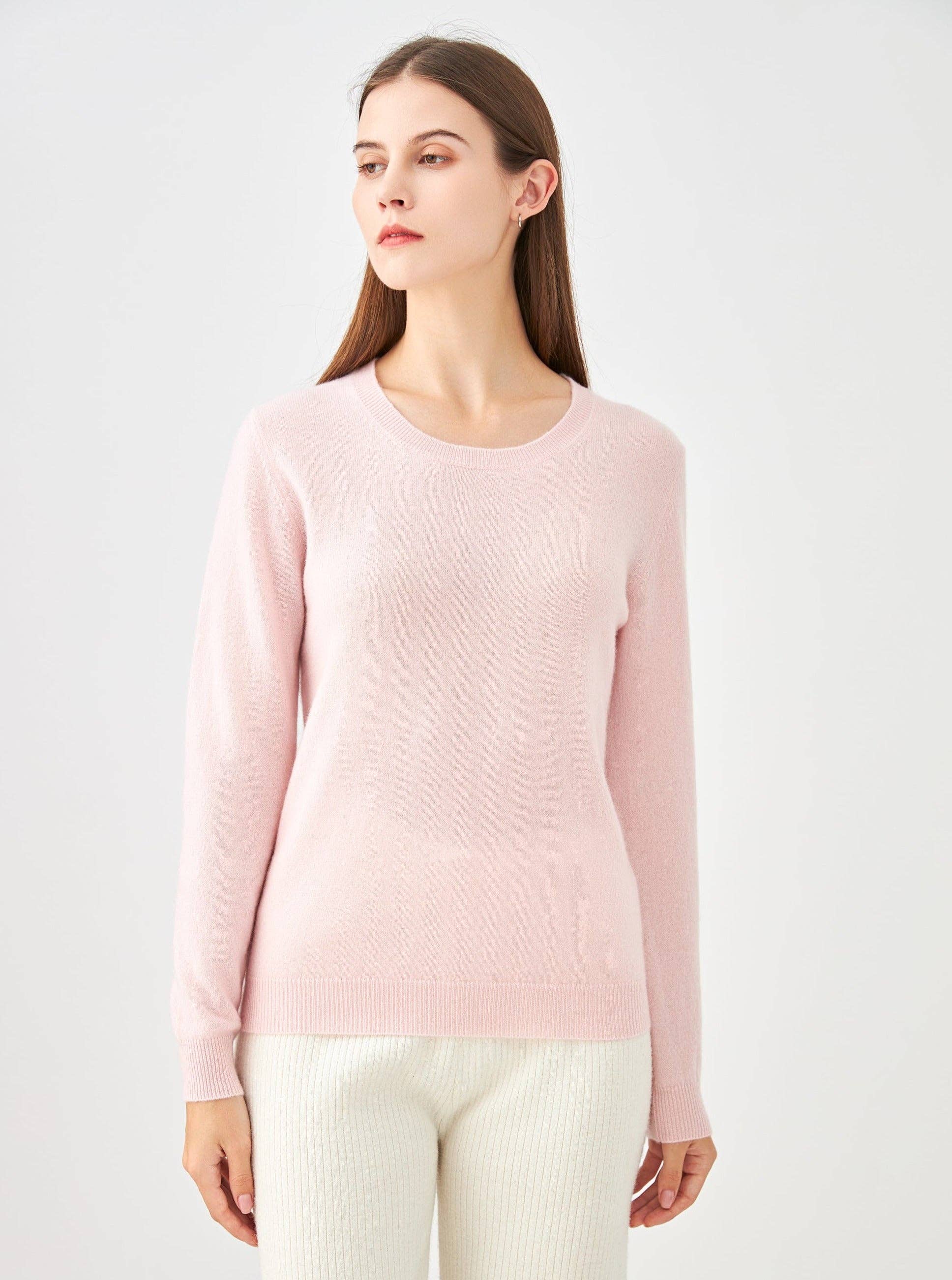 jw.atelier - Wholesale Knit Sweater - Women's - 100% cashmere crew neck sweater6