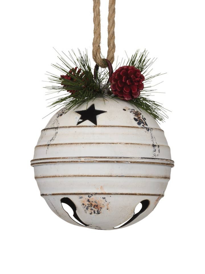 Antique White Bell - Round for wholesale by Regal Art & Gift