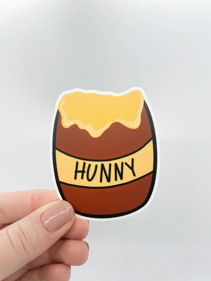 Honey Pot Winnie the Pooh Inspired sticker for wholesale by Alyse Yvonne Designs