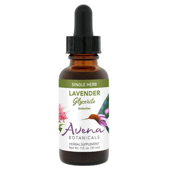 Lavender Glycerite - Alcohol Free for wholesale by Avena Botanicals