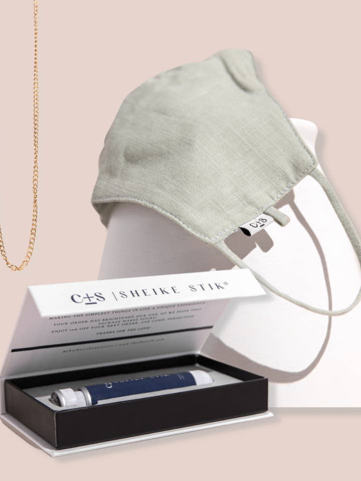 Sheike Stik® Hand Sanitiser + Face Mask Travel Pack for wholesale by C+S Ink Pty Ltd