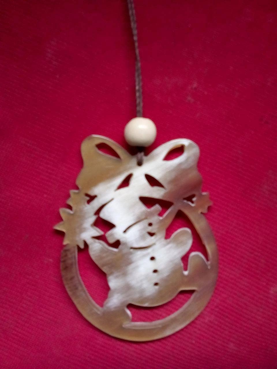 Blossom Inspirations - Wholesale Ornament - Snowman Horn Ornament3