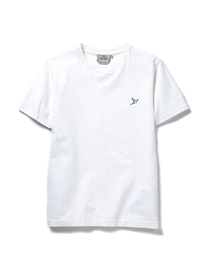 ORILABO Big Logo T-shirt met korte mouwen voor dames - wit voor wholesale door ORILABO Project