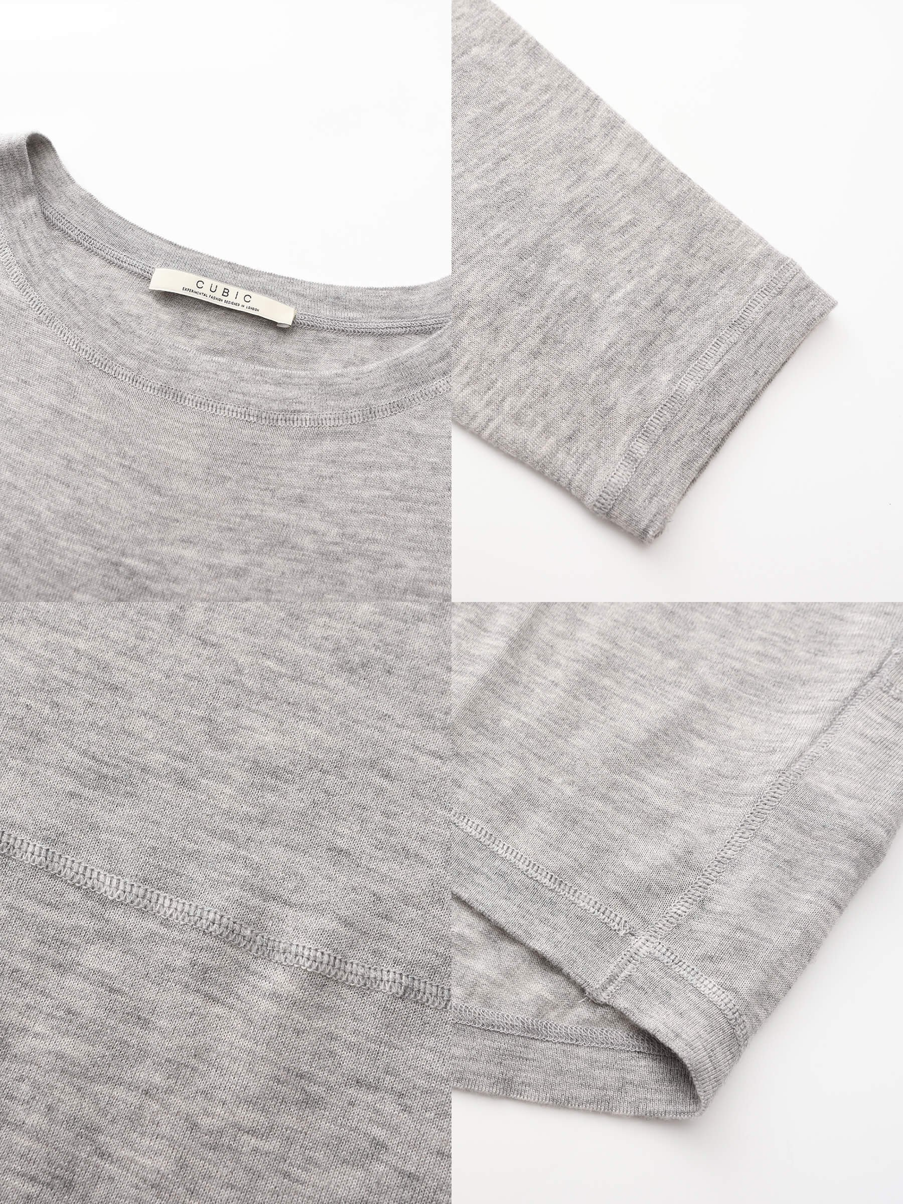 CUBIC - Wholesale Knit Top - Women's - Crew Neck Long Sleeve Top with Wool Blend4