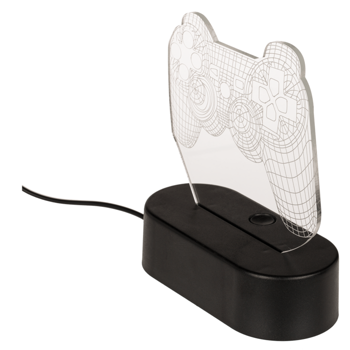 Out of the blue KG – Großhandel Akzent-/Schreibtischleuchte – 3D-Lampe, Gamecontroller, mit 6 LEDs,3