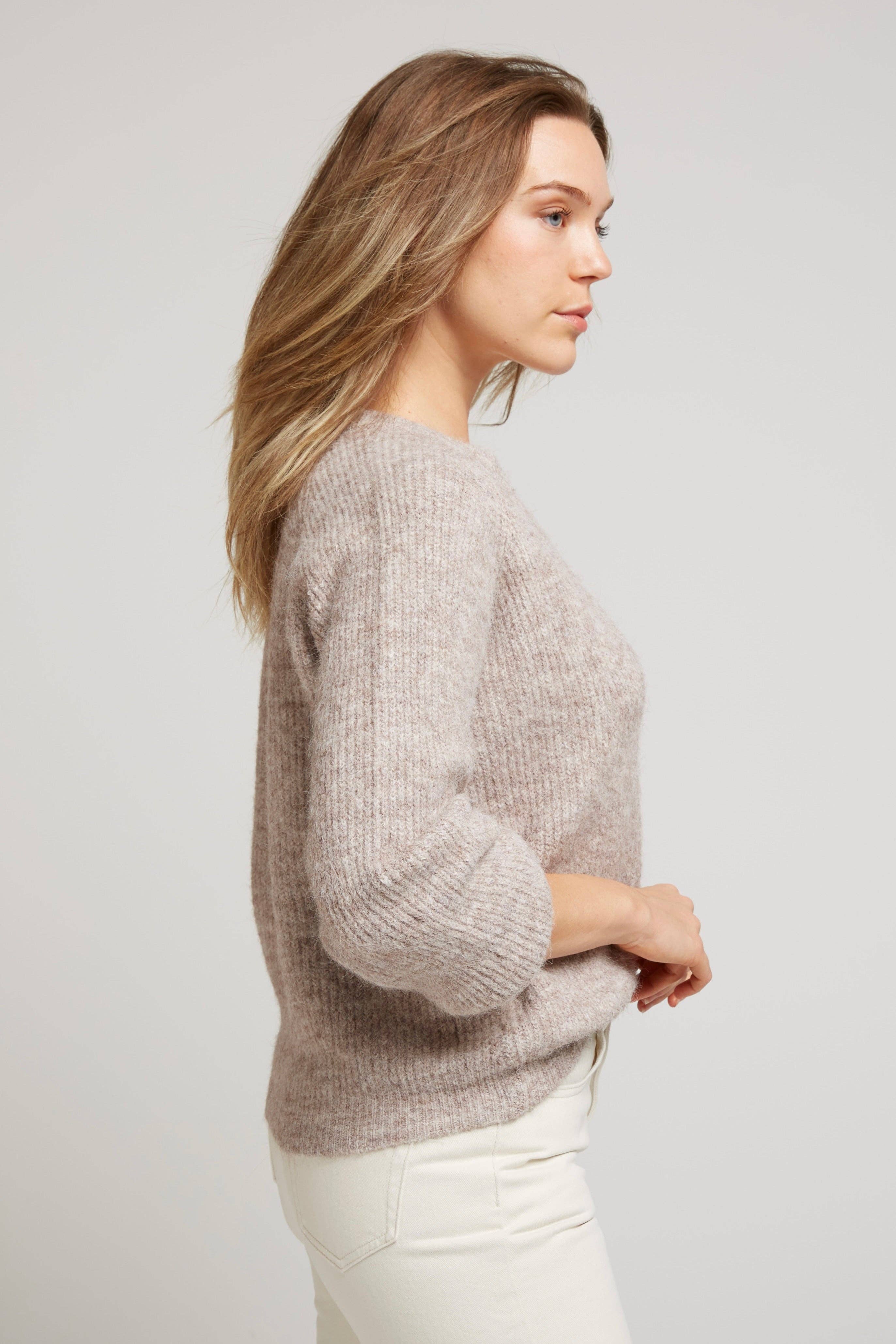 Andy & Lucy – Engroshandel Cardigan - Dame – GIRAUD - knapvest i blødt struktureret strik5