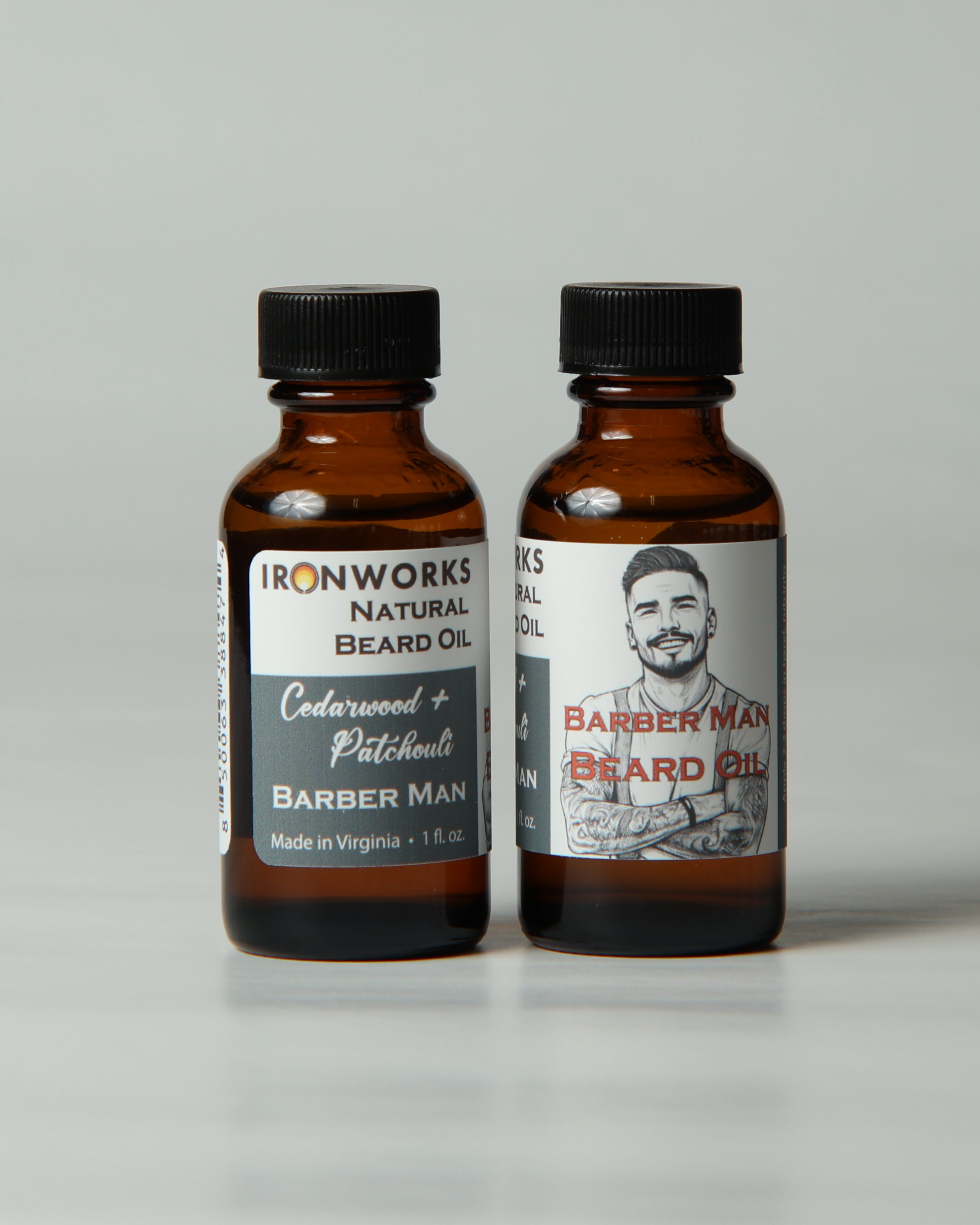 IRONWORKS Soap Company - Wholesale Beard Styling Product - Beard Oil Barber Man5