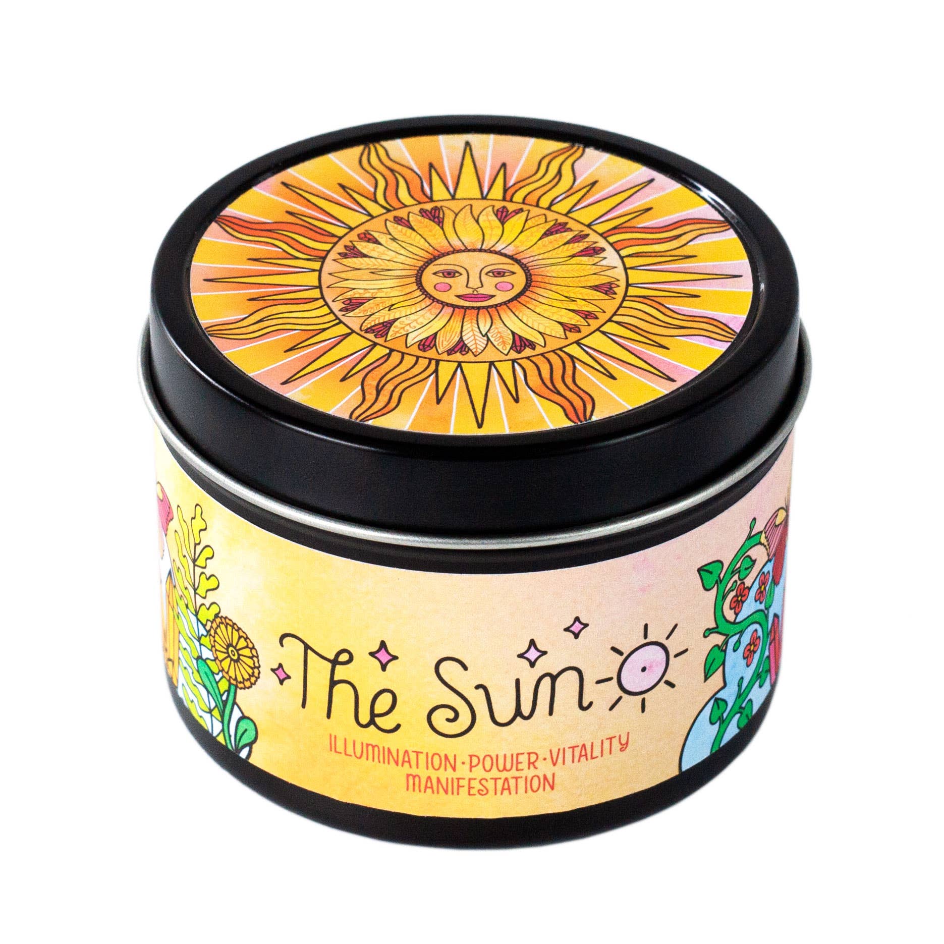 Rachel Beyer - Wholesale Travel Candles - The Sun Aromatherapy Soy Candle - Orange Floral9