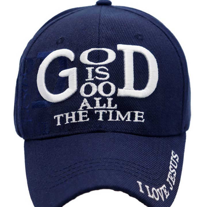 Cap Zone โ wholesale Baseball cap โ Women's โ God is Good All The Time I Love Jesus Baseball Cap14