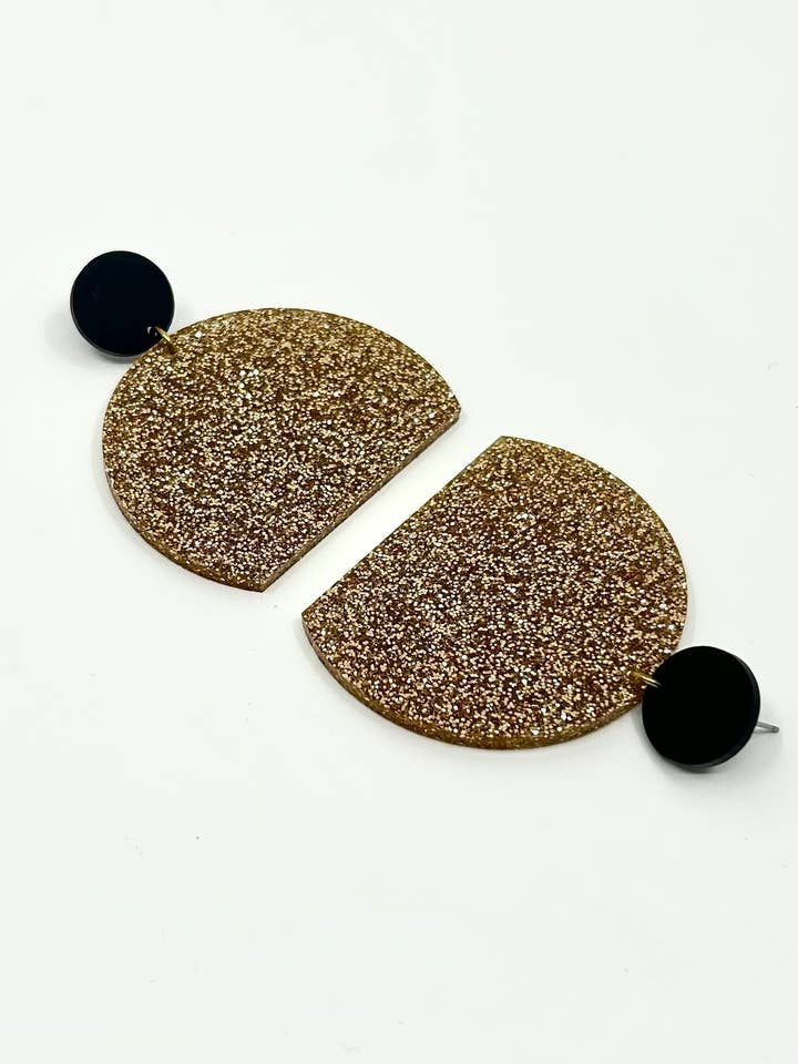 Die Käla Ohrringe / groß - GLITZER für den Großhandel von darlings of denmark