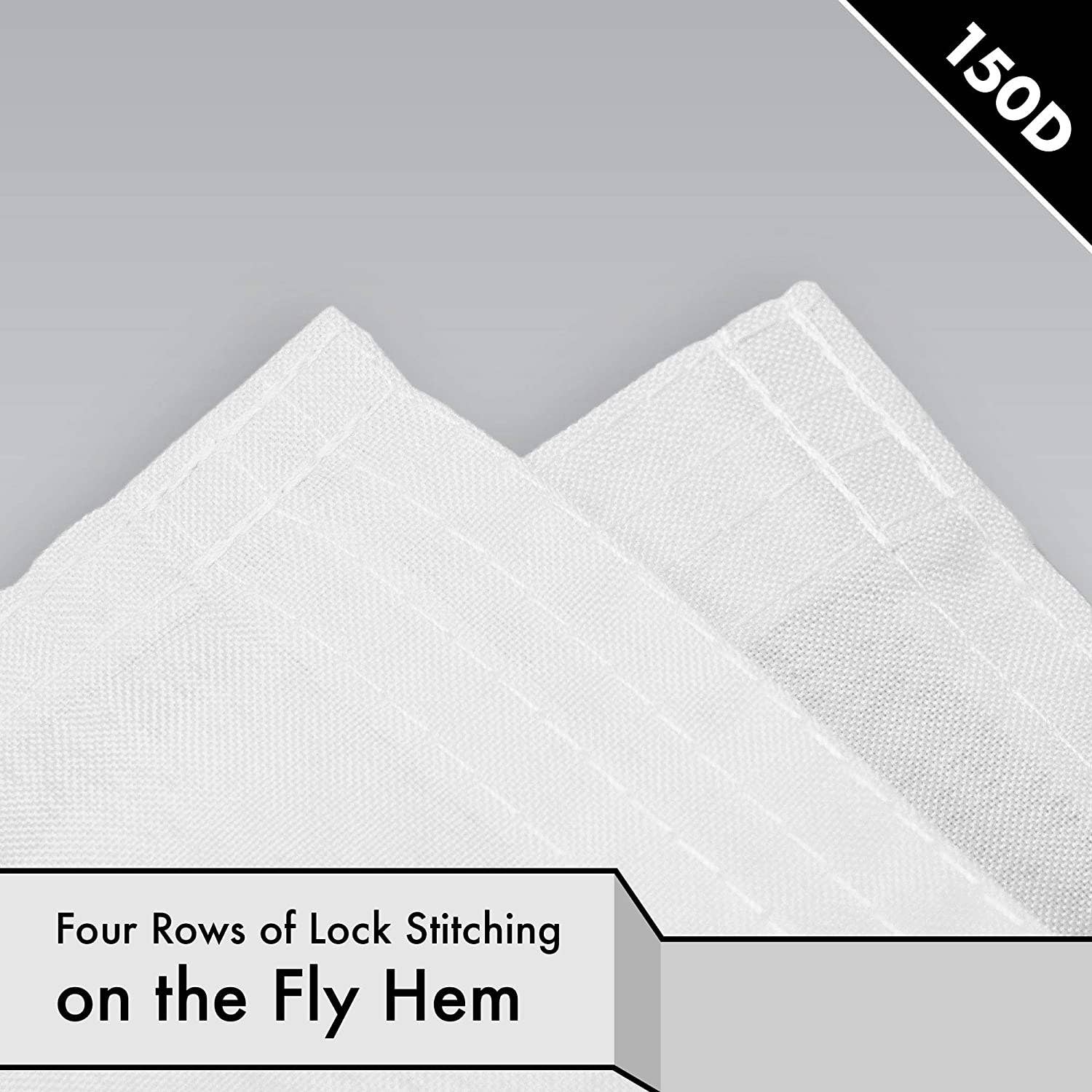 G128 - Wholesale Flag - G128 Solid White Color Flag | 3x5 feet | Printed 150D – Indoor/Outdoor, Vibrant Colors, Brass Grommets, Quality Polyester, Much Thicker More Durable Than 100D 75D Polyester4