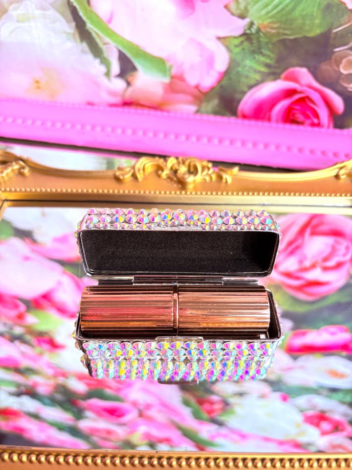 Vintage Glam Crystal Lipstick Holder for wholesale by PinknChic Boutique