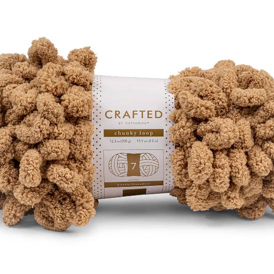 Crafted by Catherine - Wholesale Yarn - Chunky Loop Yarn | 12.3oz/350g | Jumbo #7 | Pack of 35
