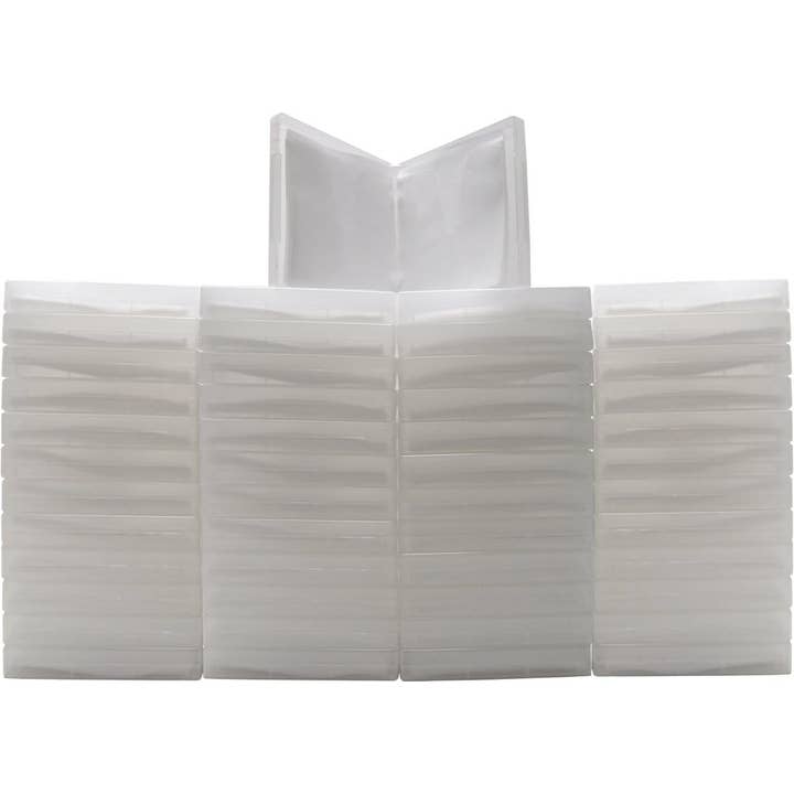 Square Deal Recordings & Supplies – Großhandel Schmuckschatulle/-Organizer – CD Jewel Box, 24 mm, 12 Scheiben, transparent, mit umlaufender Hülle4