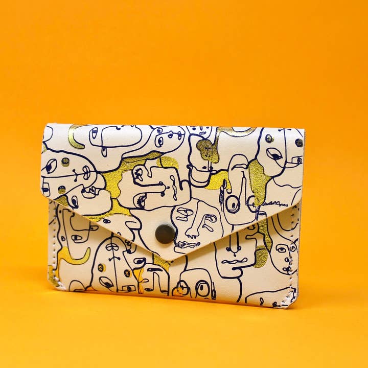 Ark Colour Design - Wholesale Portemonnee - Dames - Many Faces portemonnee met druksluiting2