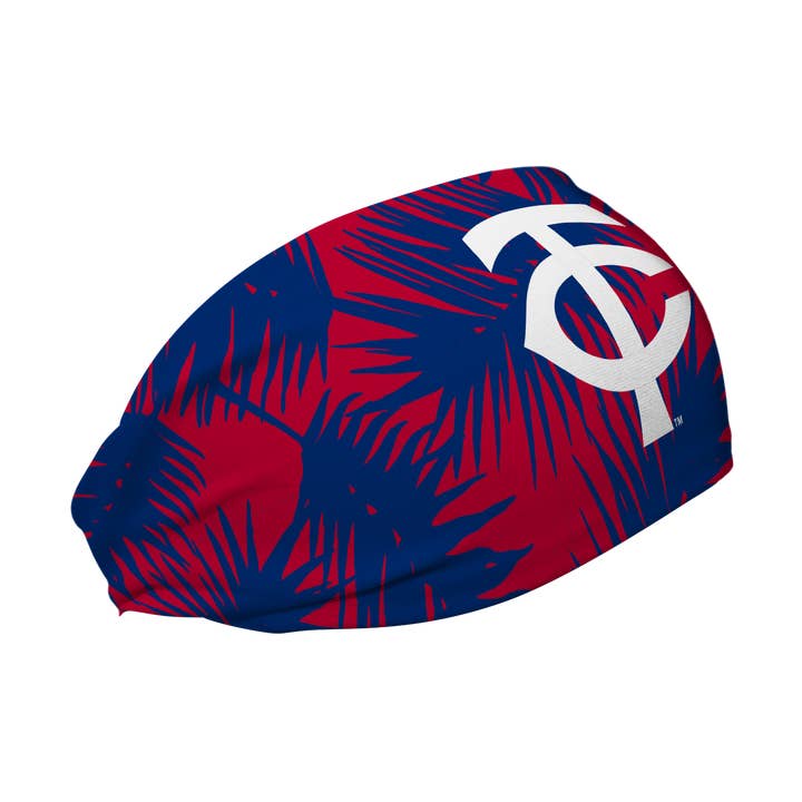 Twins Cooling Headband: Big Palm Cap Logo for wholesale by Vertical Athletics