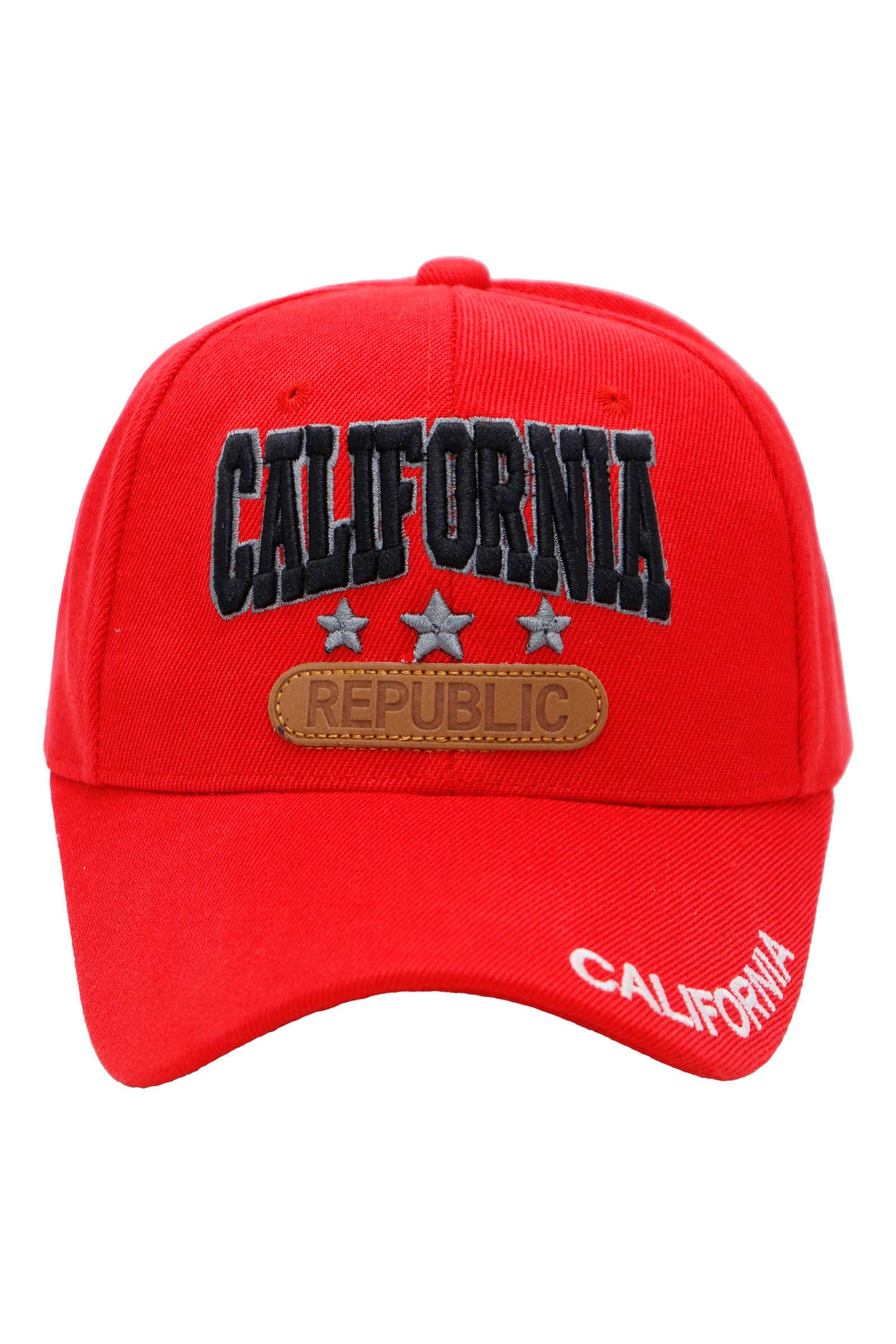 Cap Zone - Vendita all'ingrosso Cappellino da baseball - Unisex - Berretto da baseball con chiusura in velcro della California Republic7